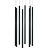 Люстра LIGHTSTAR TUBO L8T747347 LED 40W 2560LM 25G черный 4000K