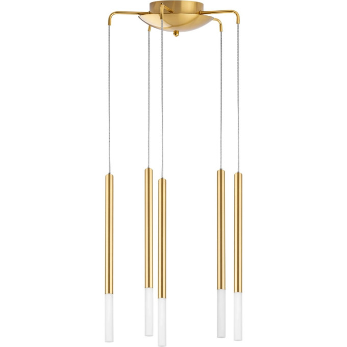 Подвес LIGHTSTAR TUBO L8T747143 LED 40W 2240LM 360G золото 4000K