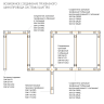Трек четырехконтактный 3-фазный LIGHTSTAR 504028-R QUATTRO стыковочными пазами 2м, ЧЕРНЫЙ